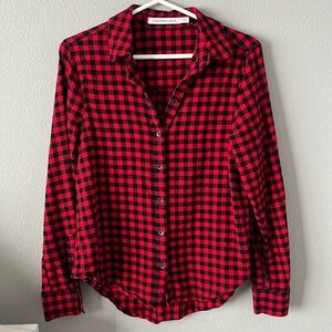 Calvin Klein Jeans Flannel Shirt Small NWOT
